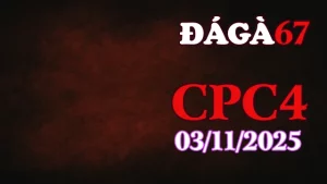 Phát lại full clip đá gà C4 Thomo hôm nay 03/11/2025